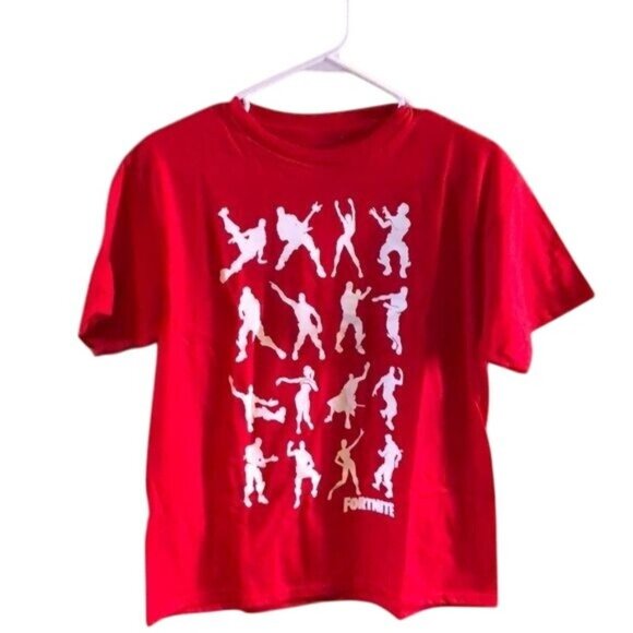NWT Youth Fortnite Shirt, XL (Boy), Red with White Logos - Picture 1 of 3